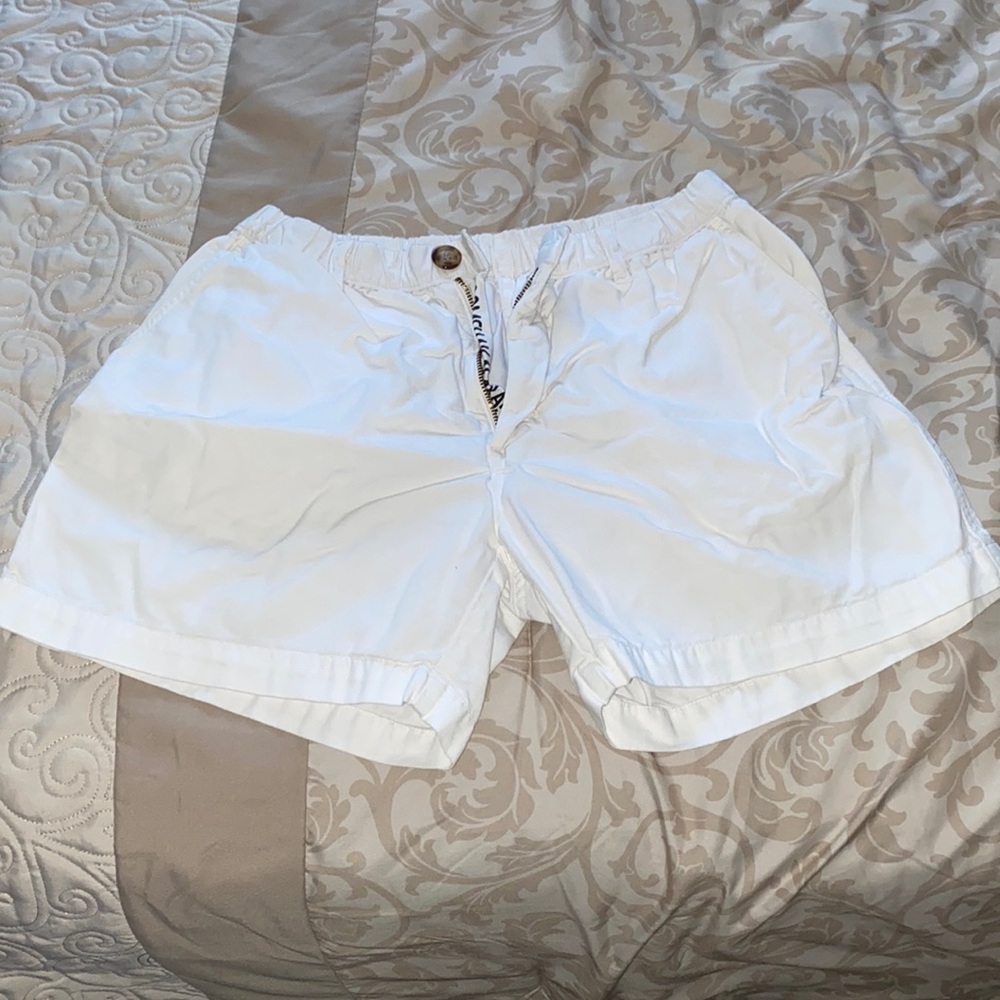 Chubbies 5 inch shorts with elastic waistband. Snug fit. Rarely worn.